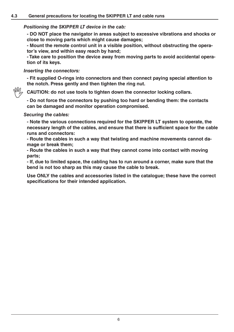 ARAG Skipper LT - Satellite Navigator User Manual | Page 6 / 16