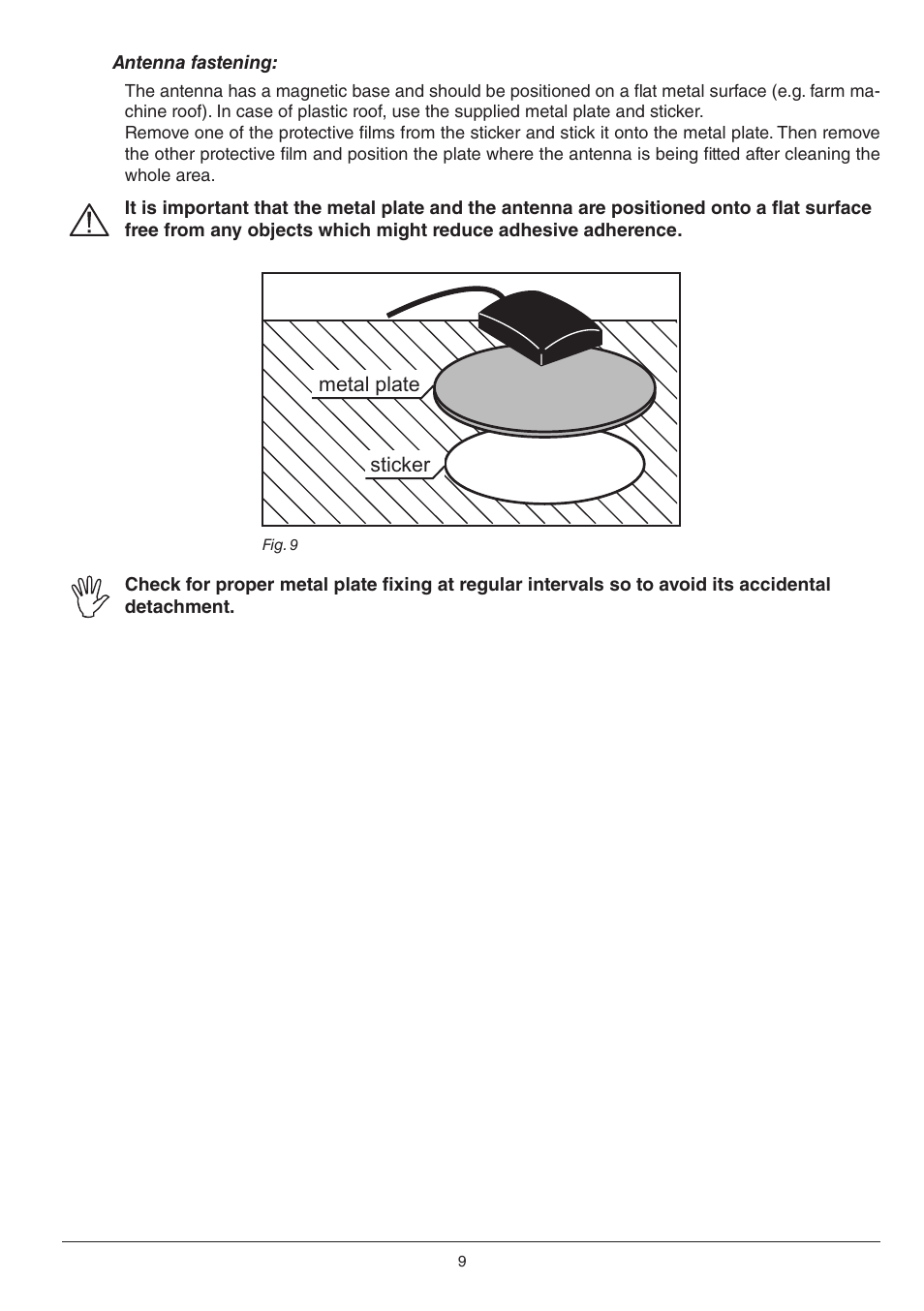 ARAG Skipper LT - Satellite Navigator User Manual | Page 9 / 16