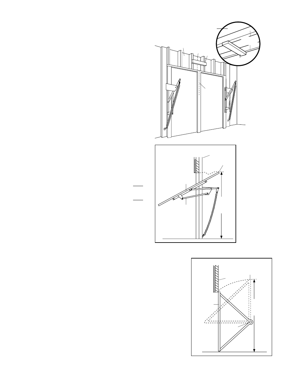 One-piece door w/o track | Chamberlain POWER DRIVE PD600 User Manual | Page 13 / 40