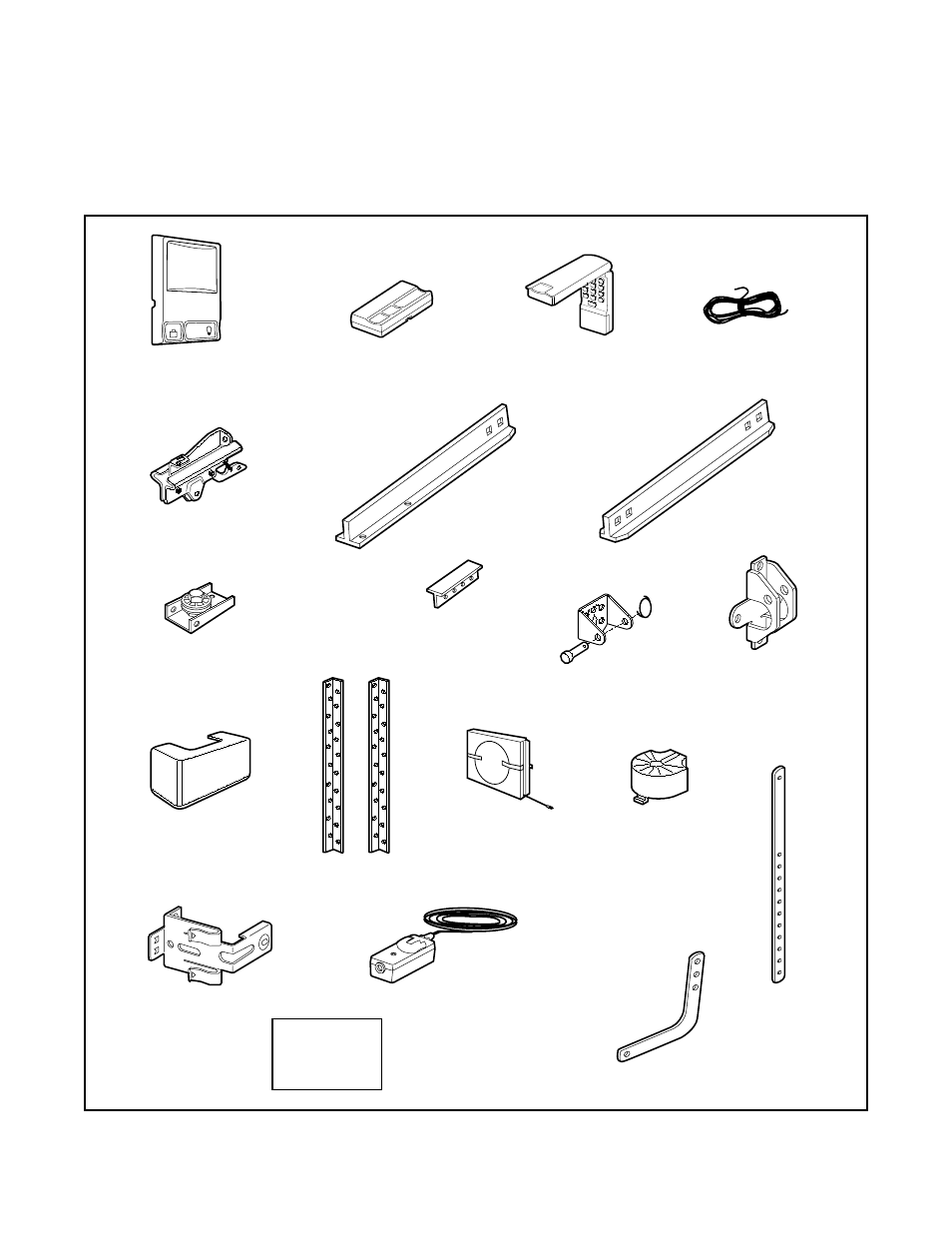 Carton inventory | Chamberlain POWER DRIVE PD600 User Manual | Page 6 / 40