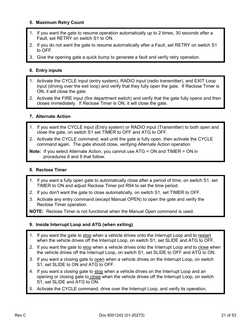 Chamberlain Swing GATE User Manual | Page 22 / 54