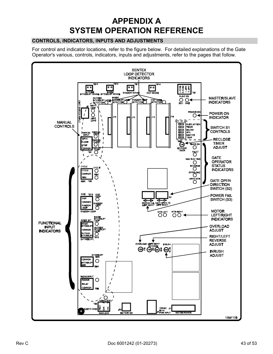 Appendix a system operation reference | Chamberlain Swing GATE User Manual | Page 44 / 54