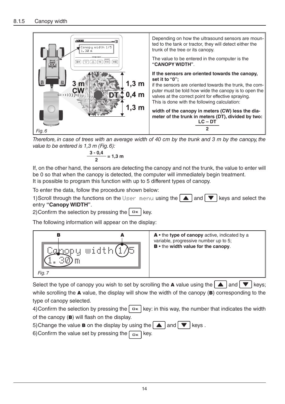 ARAG BRAVO130 User Manual | Page 14 / 32