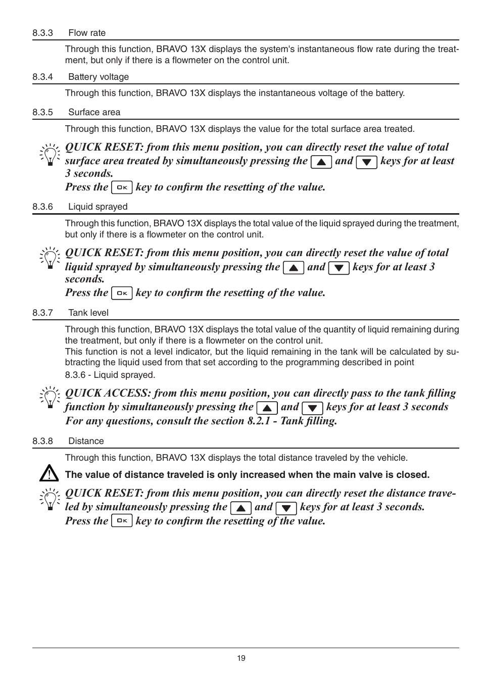 ARAG BRAVO130 User Manual | Page 19 / 32