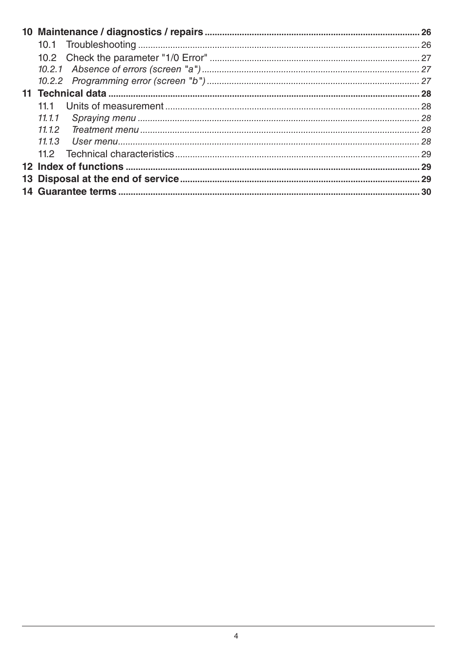 ARAG BRAVO130 User Manual | Page 4 / 32