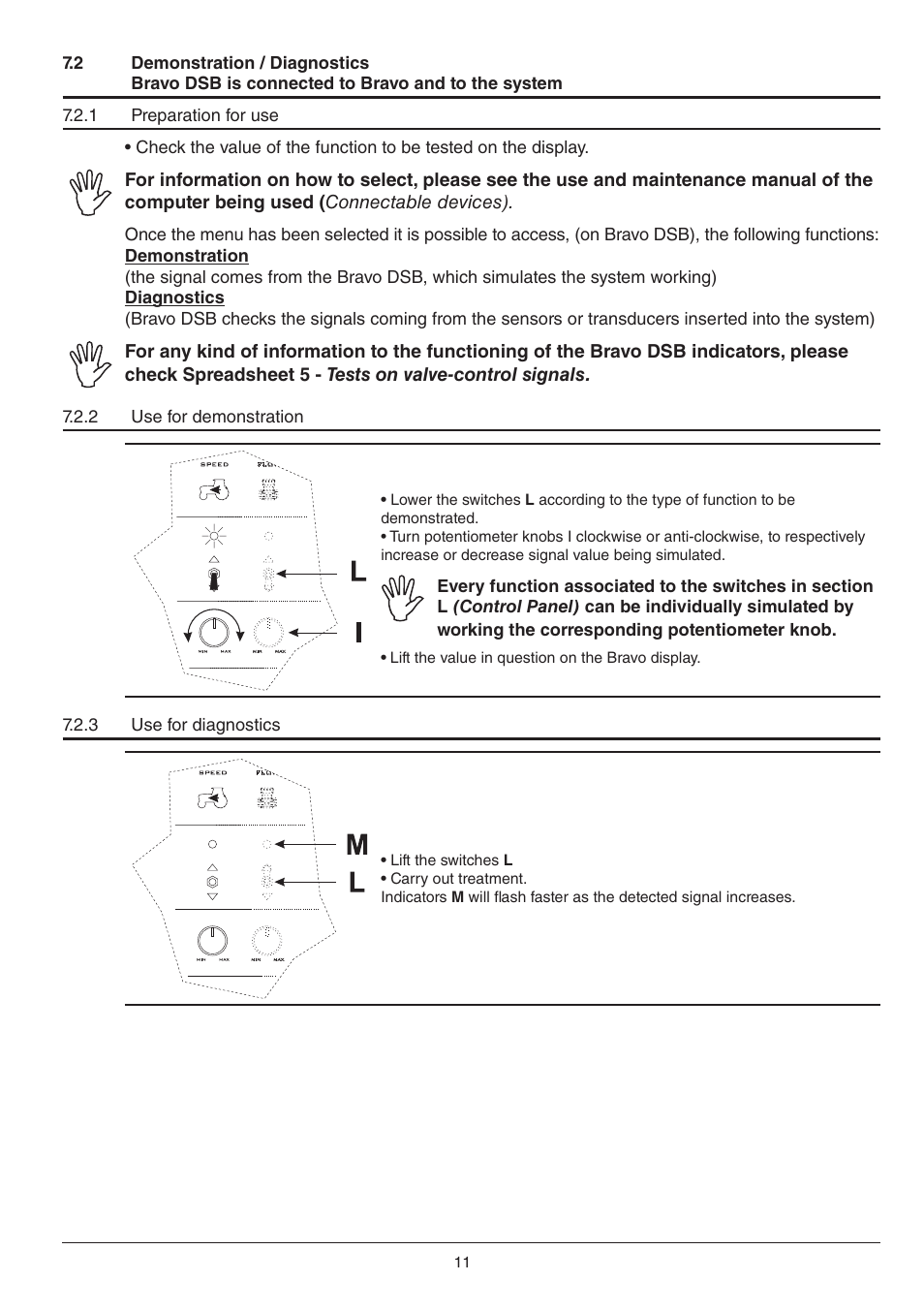 ARAG BRAVO DSB User Manual | Page 11 / 16