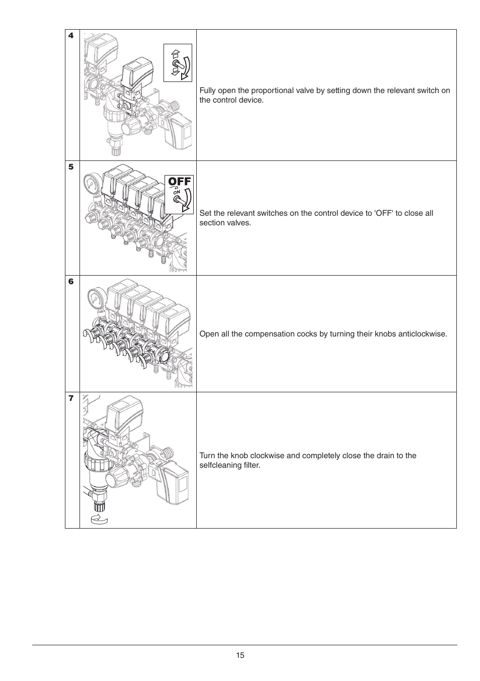 ARAG Electriccontrol unit for crop-spraing application 871 User Manual | Page 15 / 32