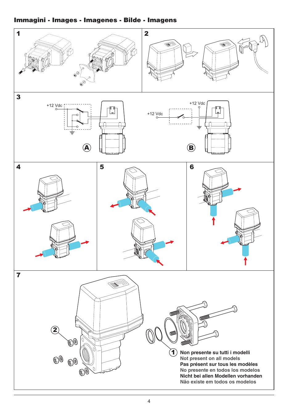 ARAG SERIE 453 Electric ball valve User Manual | Page 4 / 40