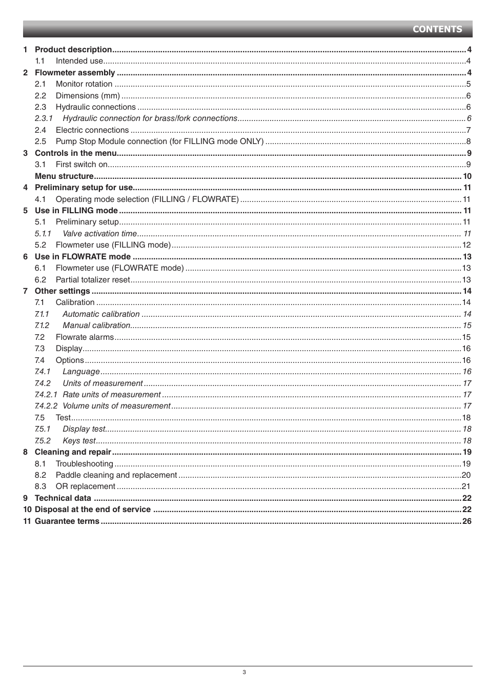 ARAG DIGIWOLF - Power supply version 12V DC User Manual | Page 3 / 28