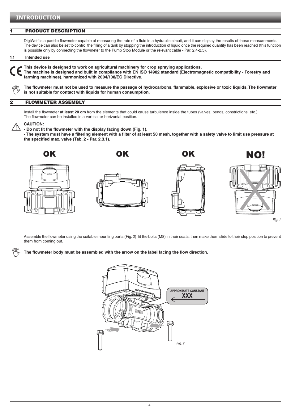 ARAG DIGIWOLF - Power supply version 12V DC User Manual | Page 4 / 28