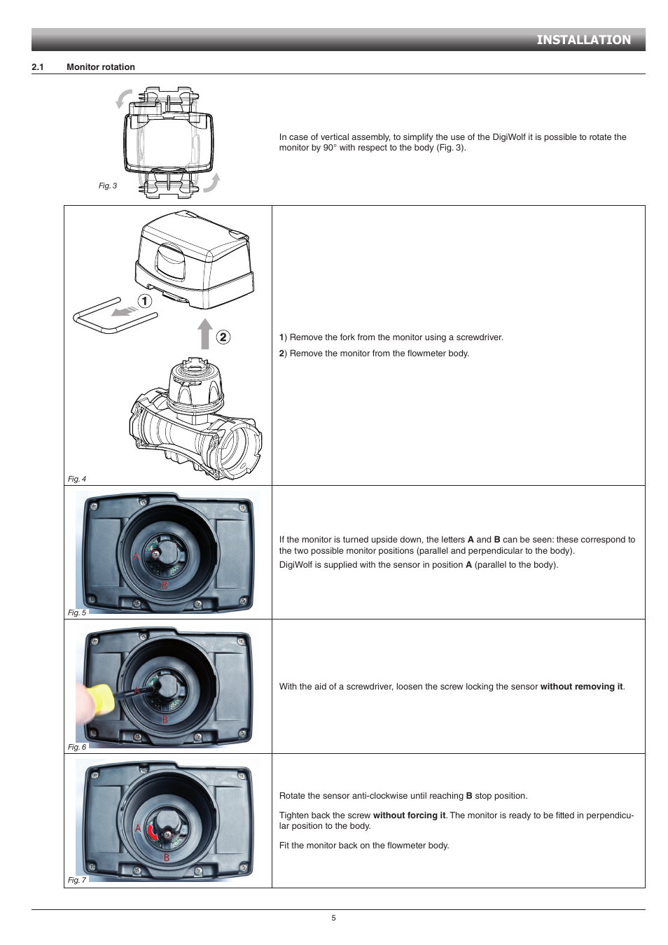 Installation | ARAG DIGIWOLF - Power supply version 12V DC User Manual | Page 5 / 28