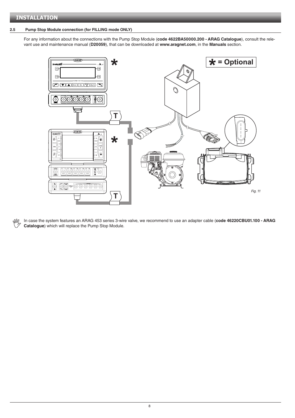 ARAG DIGIWOLF - Power supply version 12V DC User Manual | Page 8 / 28