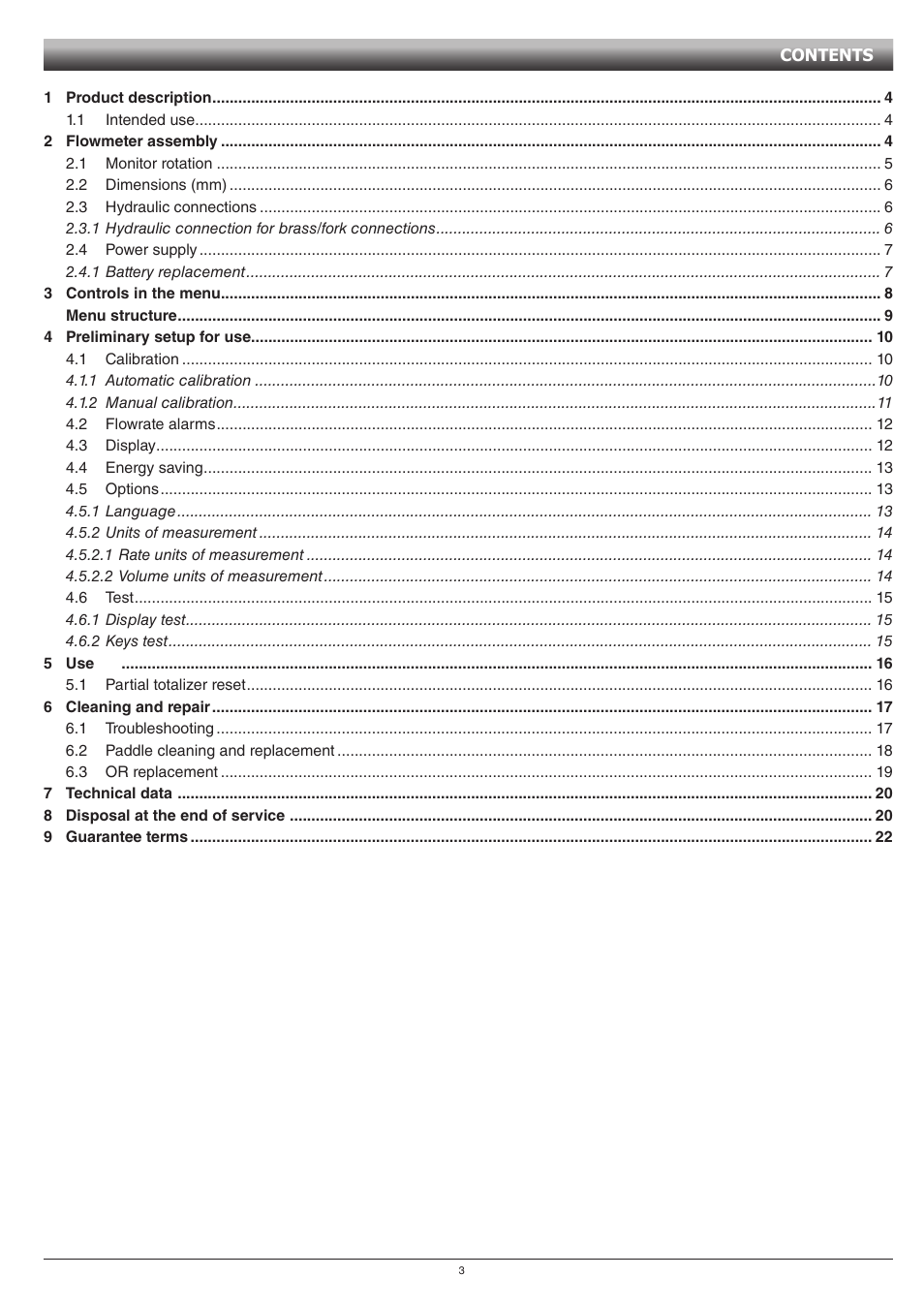 ARAG DIGIWOLF - Battery powered version User Manual | Page 3 / 24