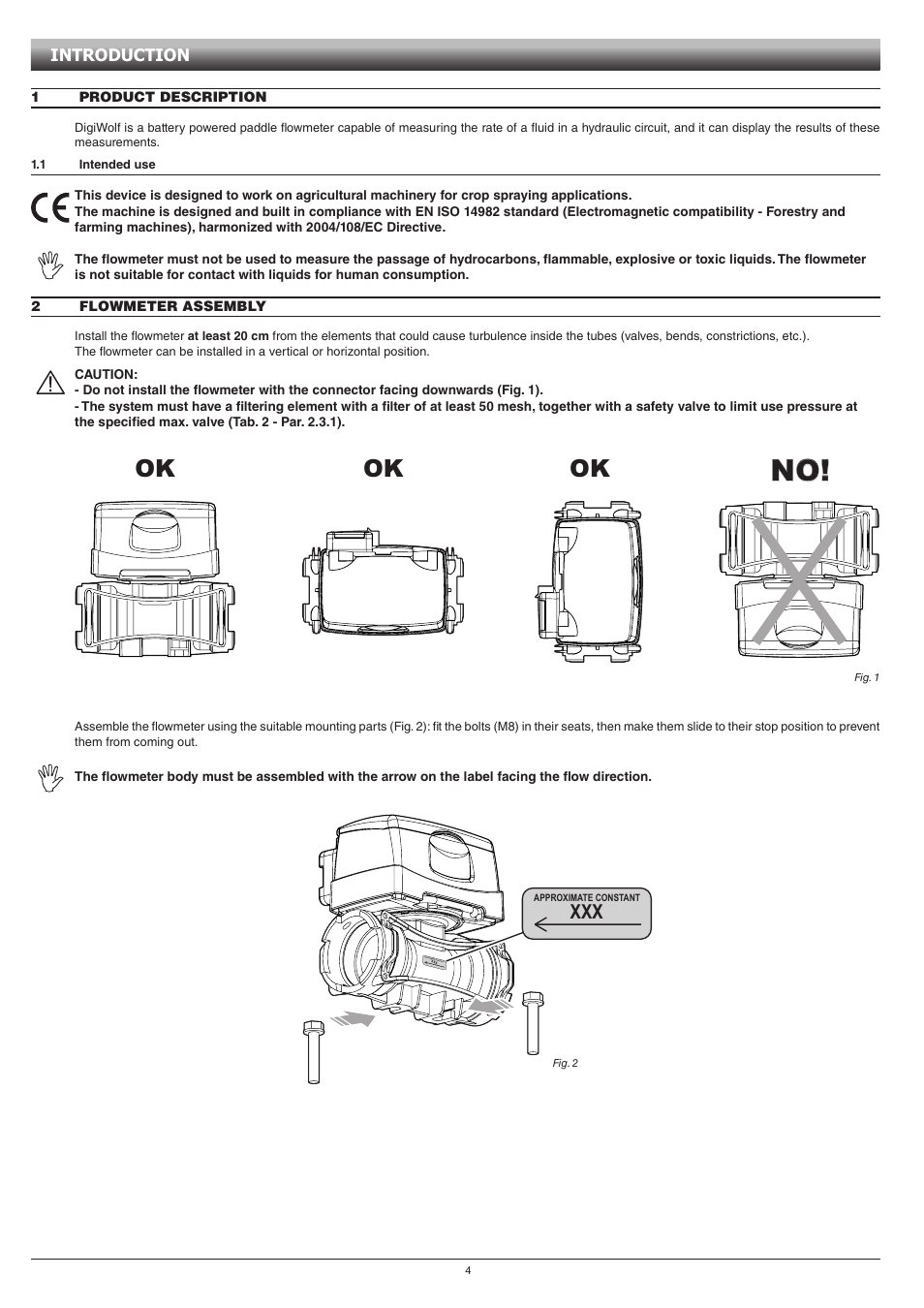 ARAG DIGIWOLF - Battery powered version User Manual | Page 4 / 24