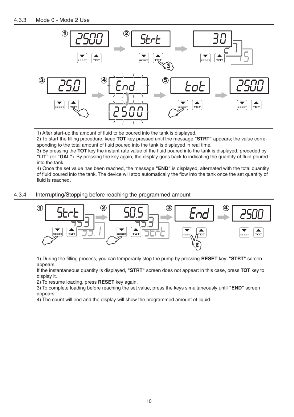 ARAG ORION Tank filling system User Manual | Page 10 / 16