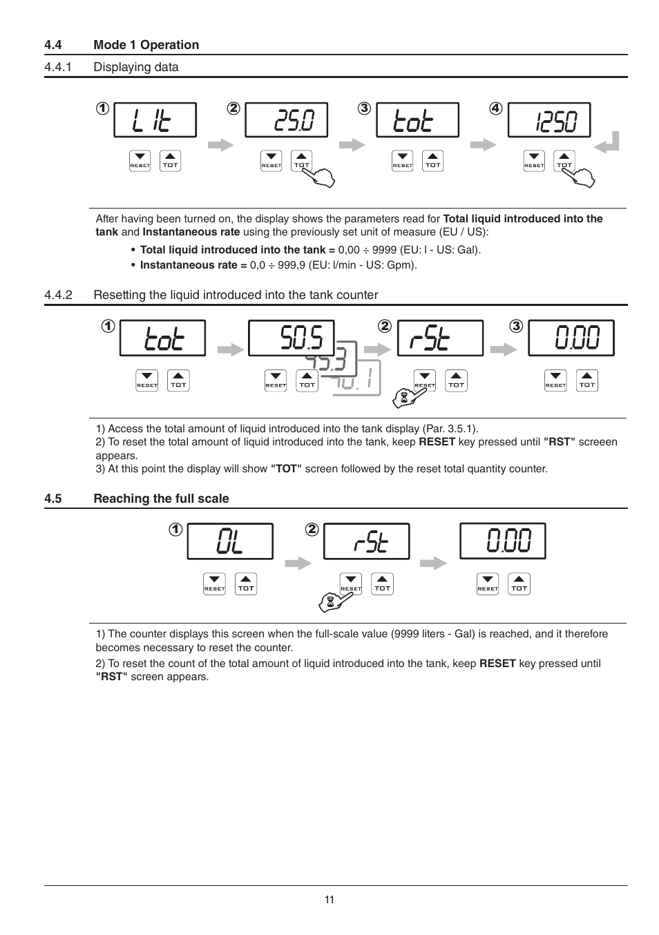 ARAG ORION Tank filling system User Manual | Page 11 / 16