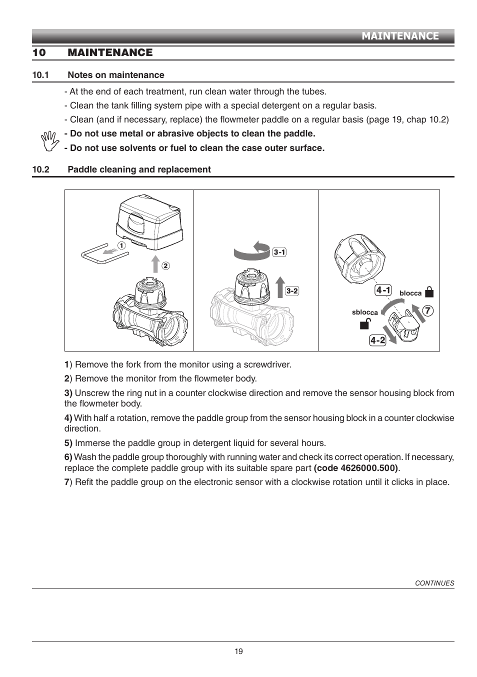 ARAG Digiwolf Tank filling system User Manual | Page 19 / 28