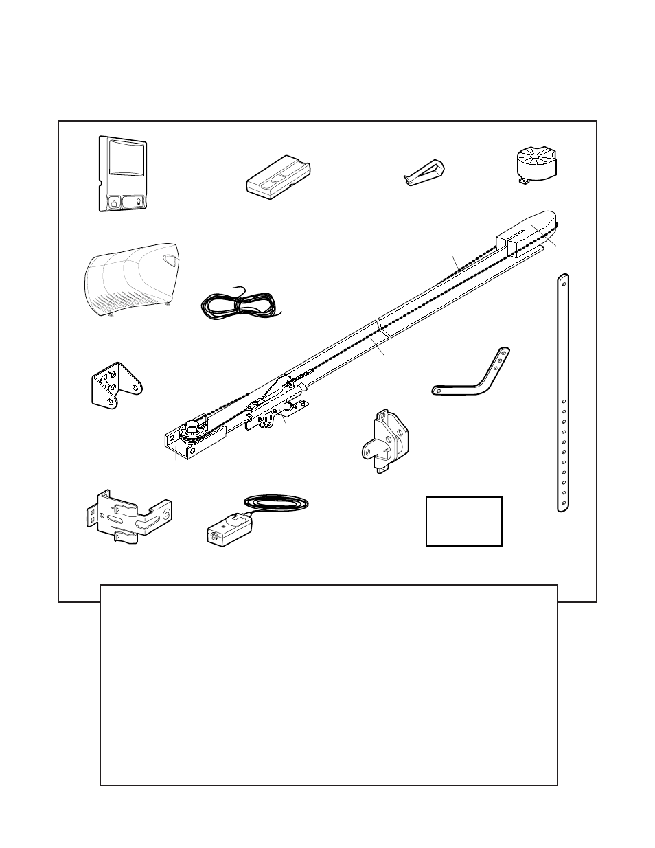 Carton inventory | Chamberlain 2265 User Manual | Page 5 / 36