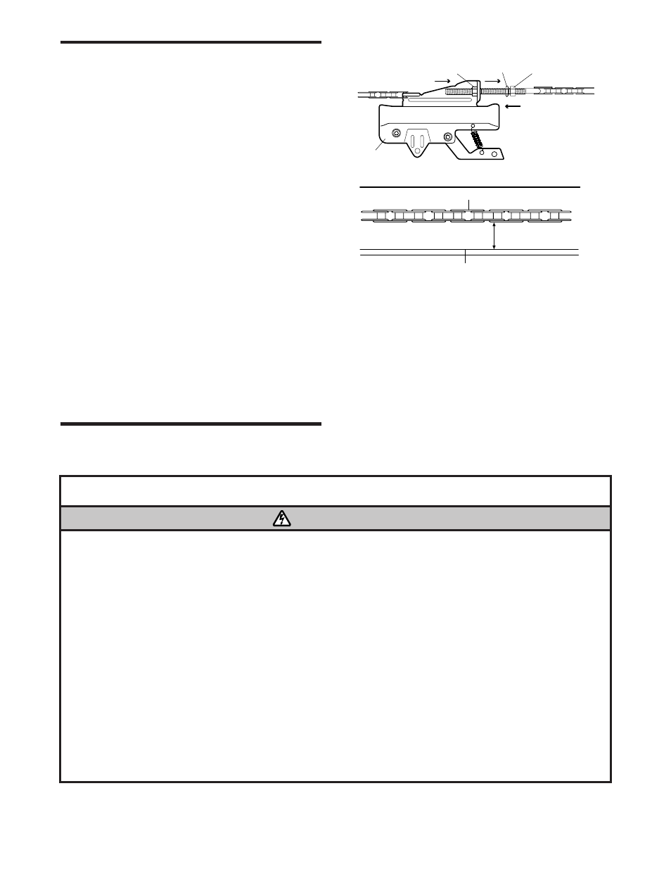 Tighten the chain, Important installation instructions, Assembly step 3 | Installation | Chamberlain 2265 User Manual | Page 7 / 36