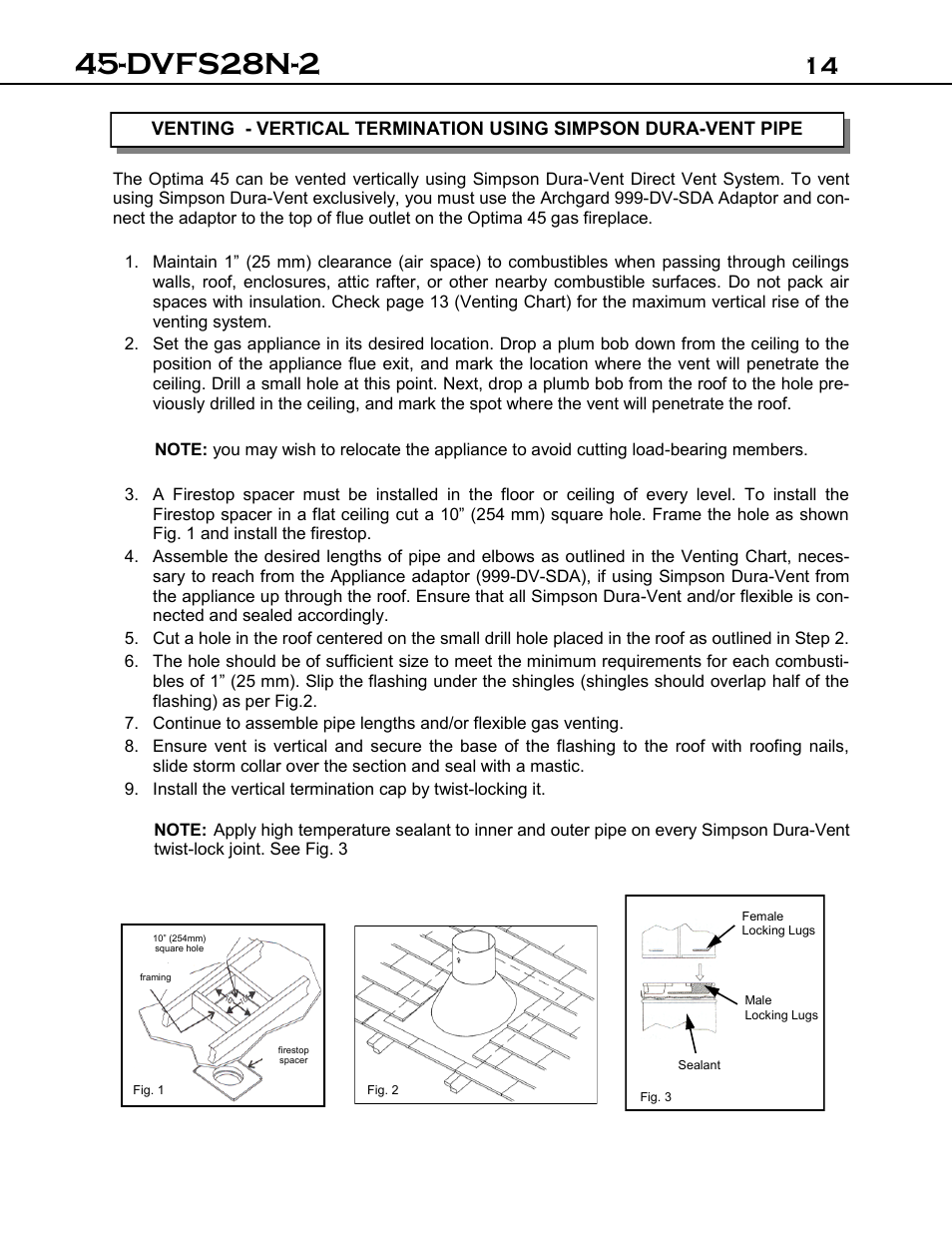 Dvfs28n-2 | Archgard 45-DVFS28N-2 User Manual | Page 14 / 48