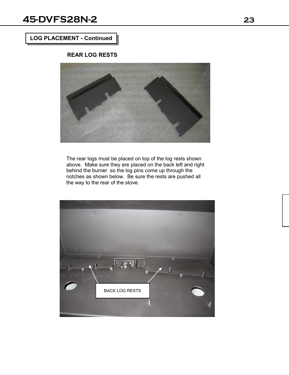 Dvfs28n-2 | Archgard 45-DVFS28N-2 User Manual | Page 23 / 48