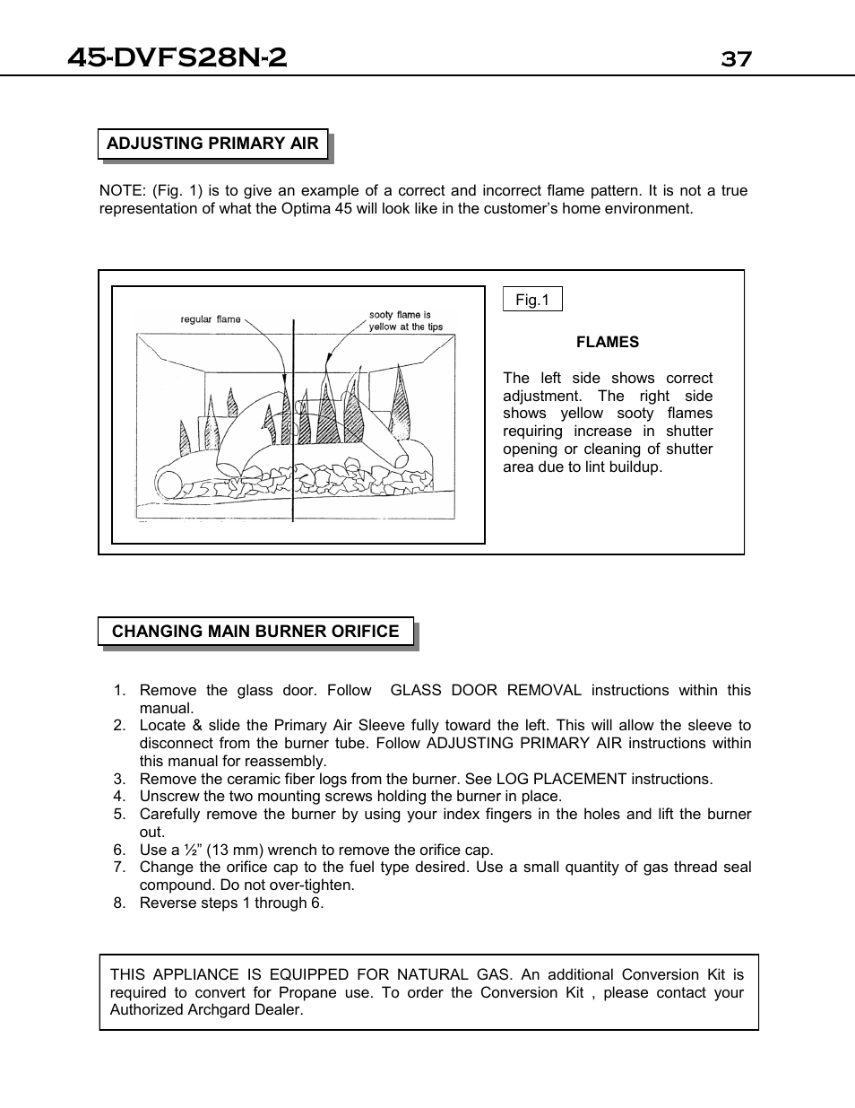 Dvfs28n-2 | Archgard 45-DVFS28N-2 User Manual | Page 37 / 48