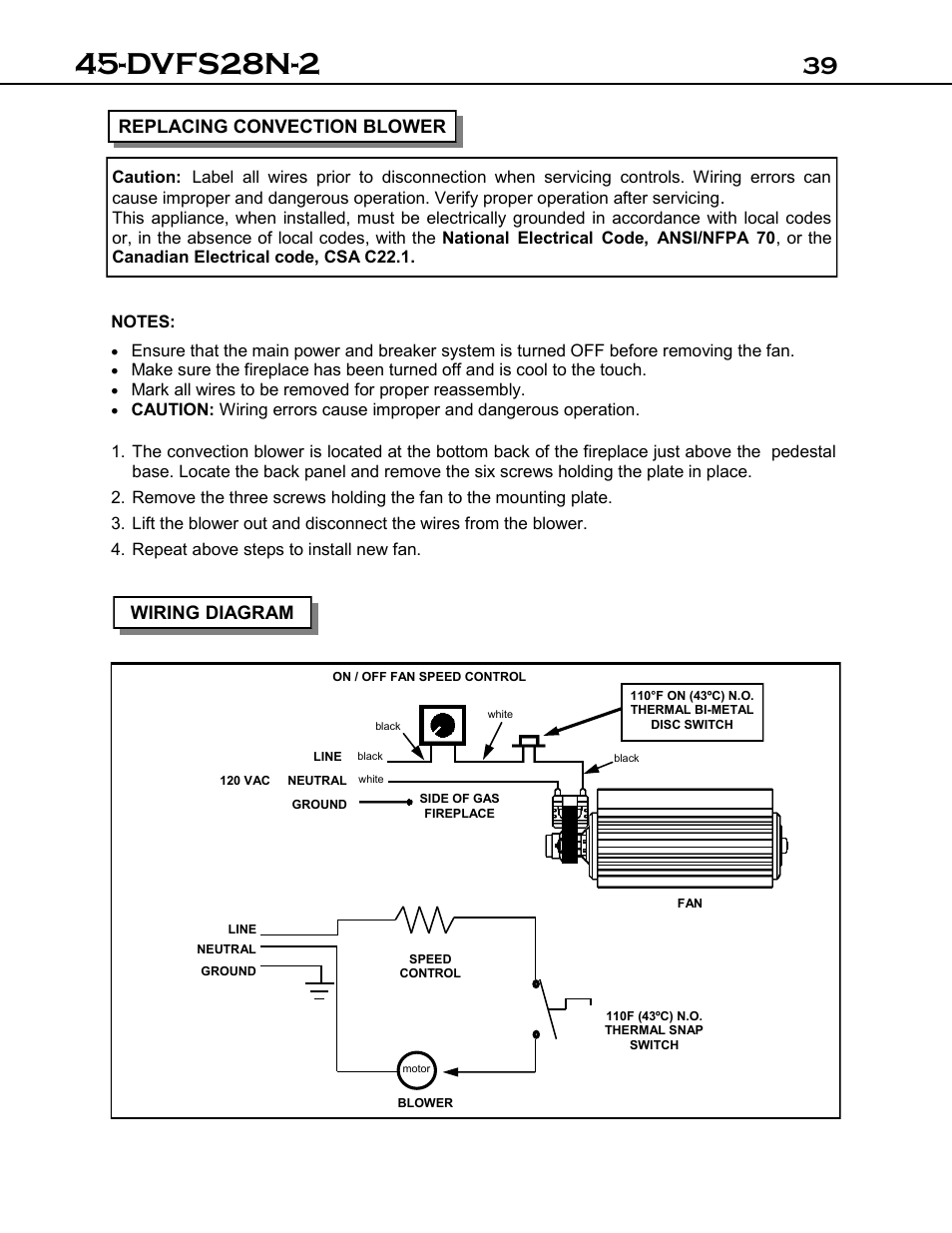Dvfs28n-2 | Archgard 45-DVFS28N-2 User Manual | Page 39 / 48