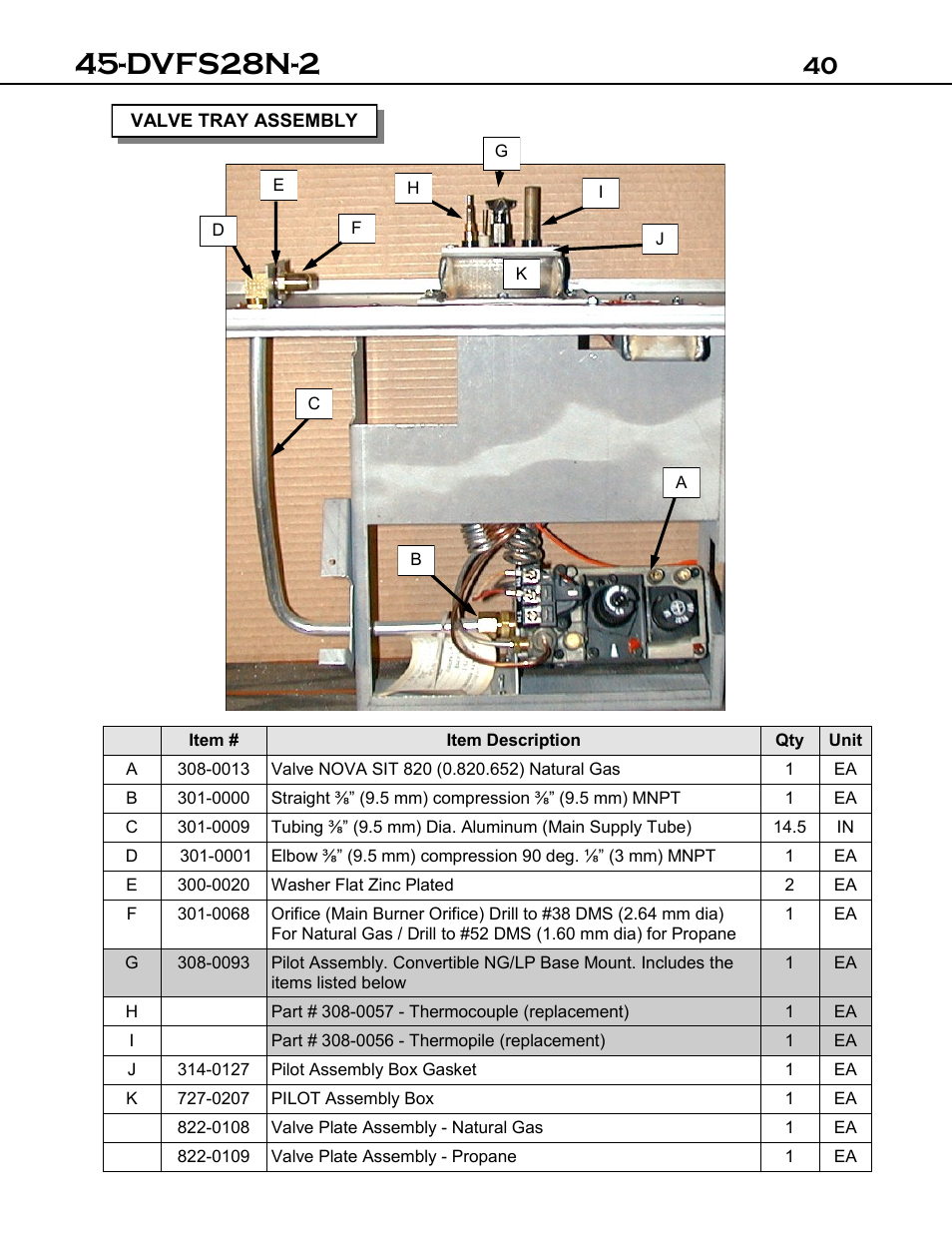 Dvfs28n-2 | Archgard 45-DVFS28N-2 User Manual | Page 40 / 48