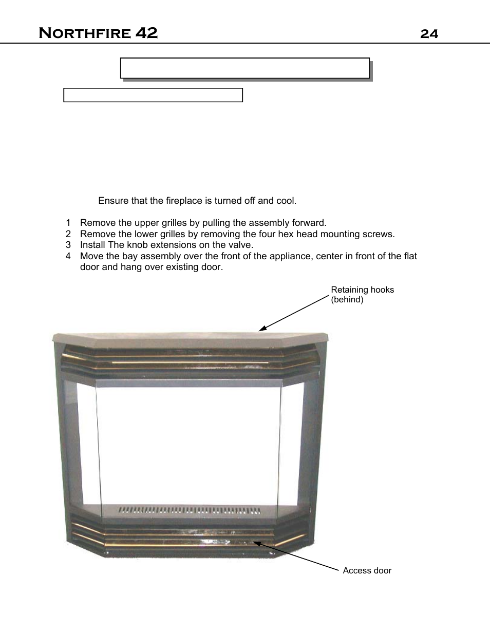Northfire 42 | Archgard 42-DVT40N User Manual | Page 24 / 38