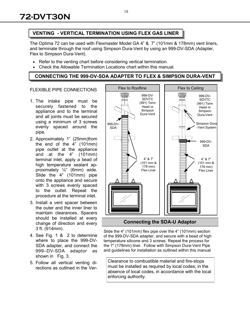 Dvt30n | Archgard 72-DVT30N User Manual | Page 18 / 53