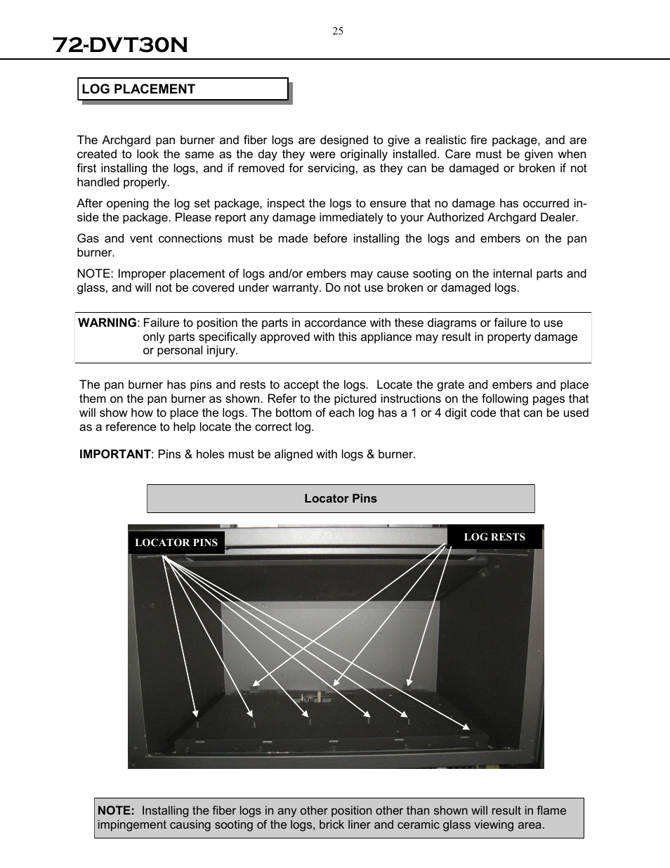 Dvt30n | Archgard 72-DVT30N User Manual | Page 25 / 53