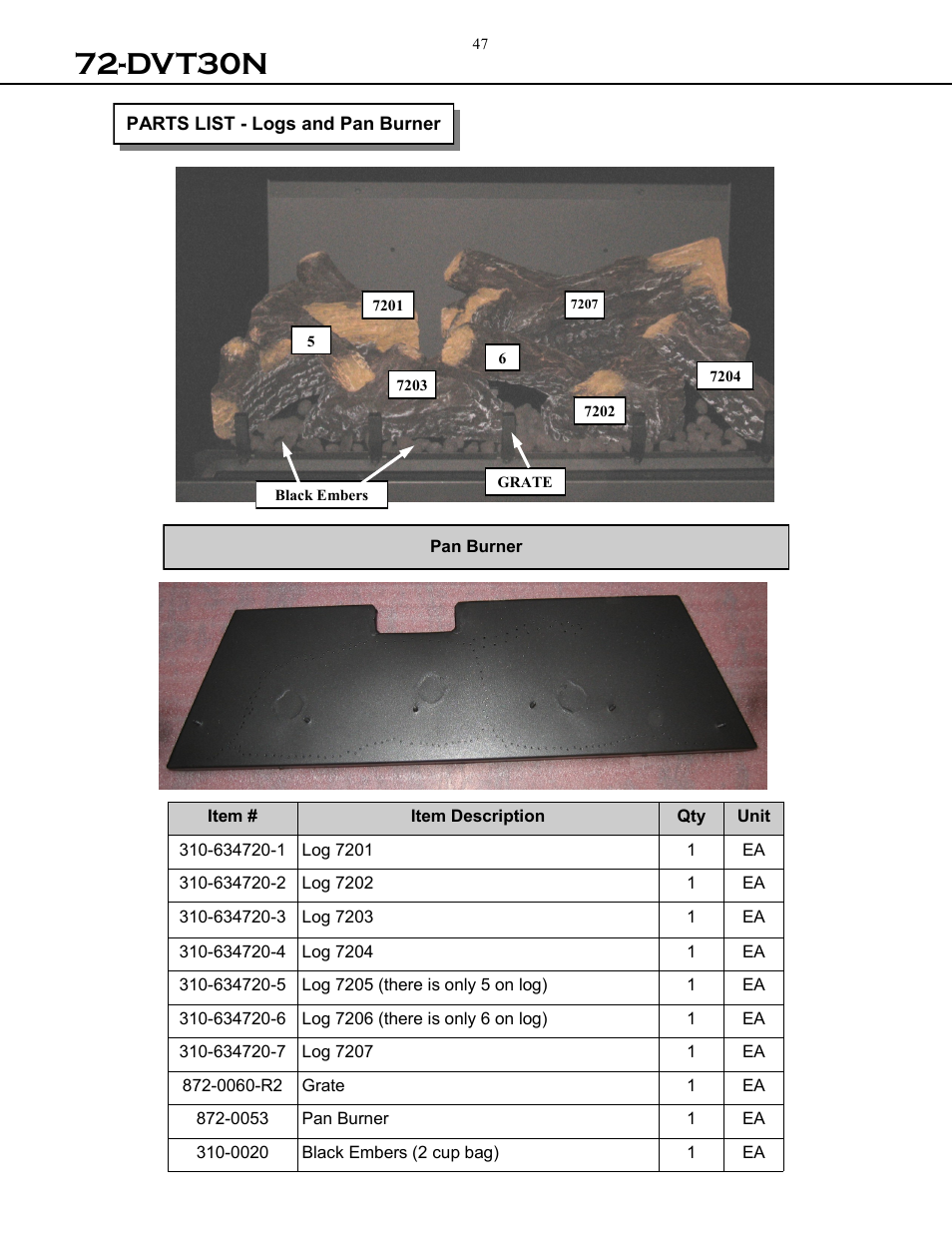 Dvt30n | Archgard 72-DVT30N User Manual | Page 47 / 53