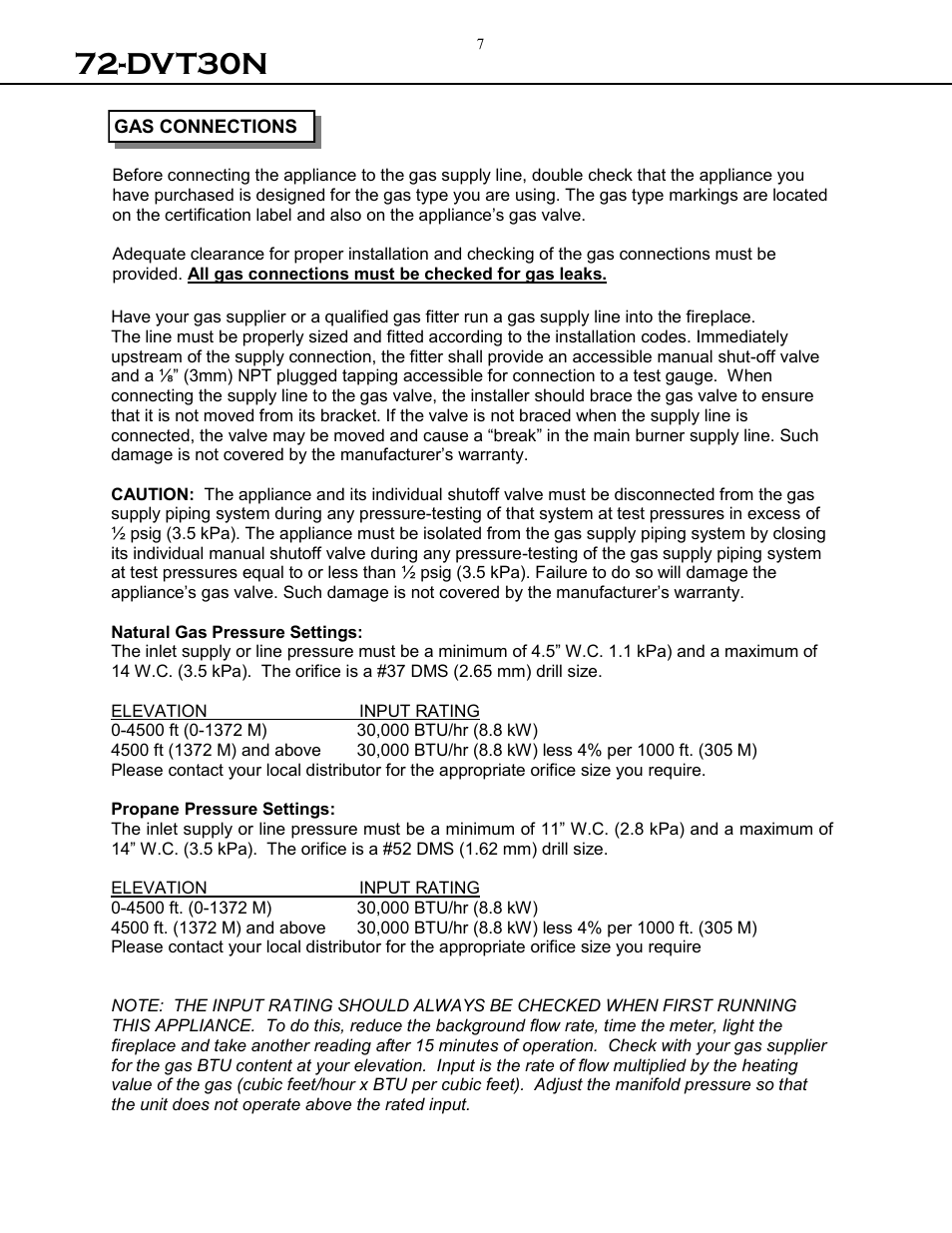 Dvt30n | Archgard 72-DVT30N User Manual | Page 7 / 53