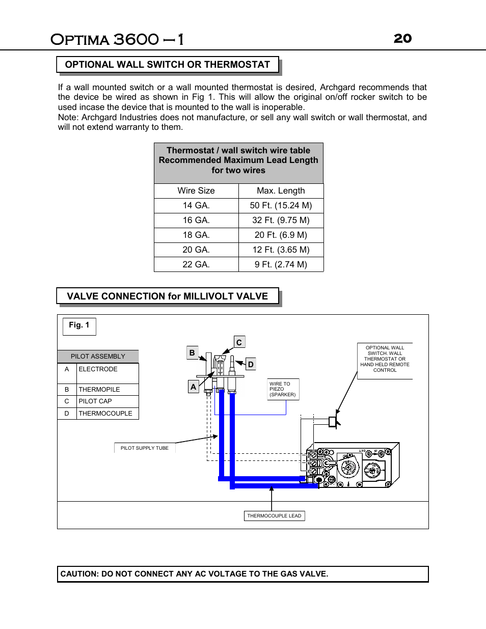 Archgard 3600-DVTR24N User Manual | Page 20 / 44