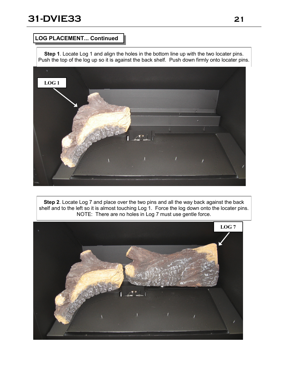 Dvie33 | Archgard 31-DVIE33N User Manual | Page 21 / 48