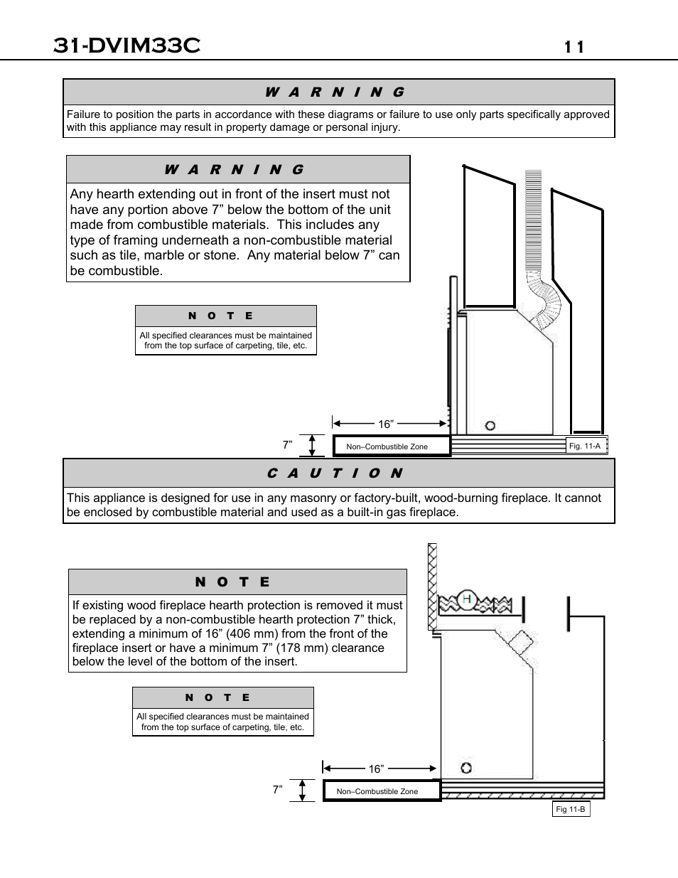 Dvim33c | Archgard 31-DVIM33C User Manual | Page 11 / 40