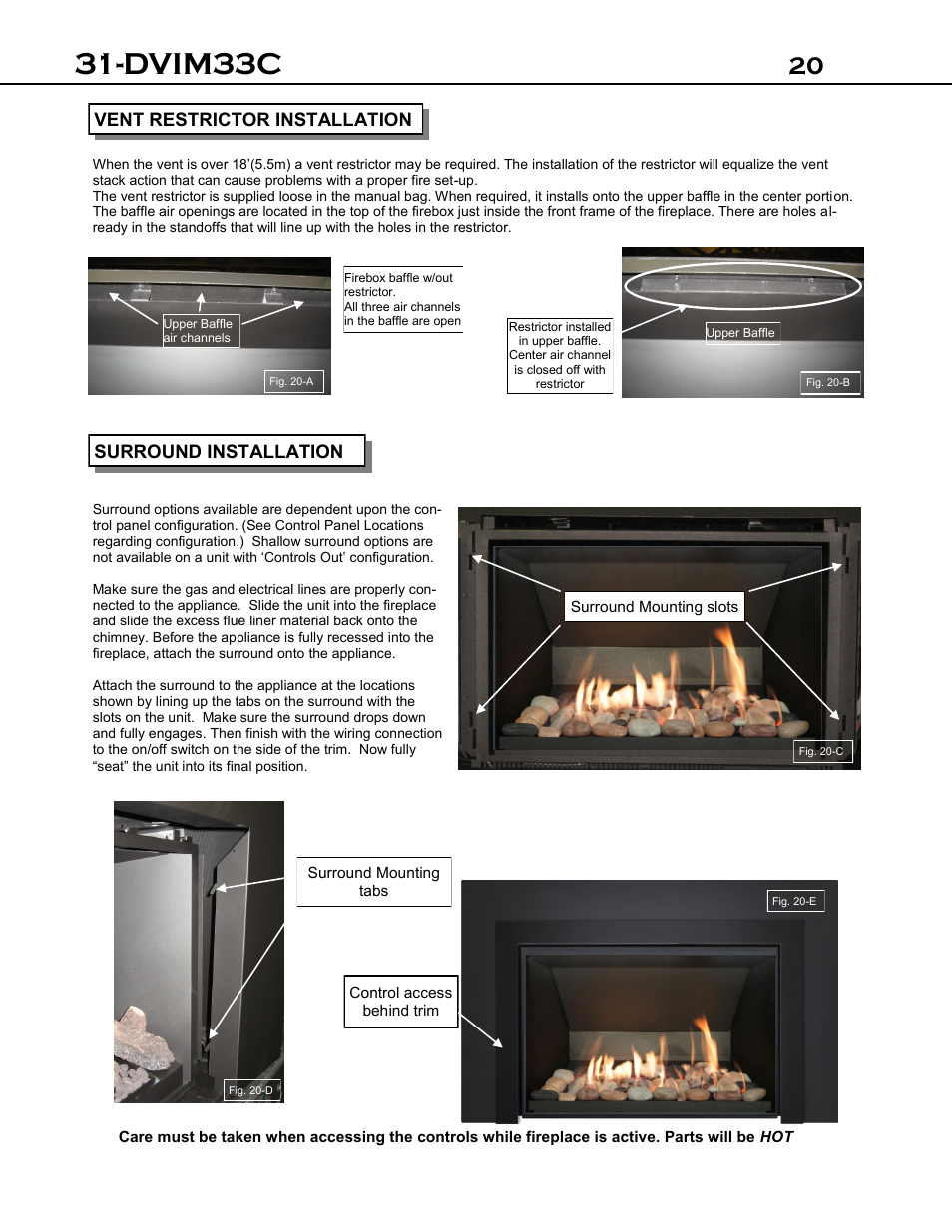 Dvim33c | Archgard 31-DVIM33C User Manual | Page 20 / 40