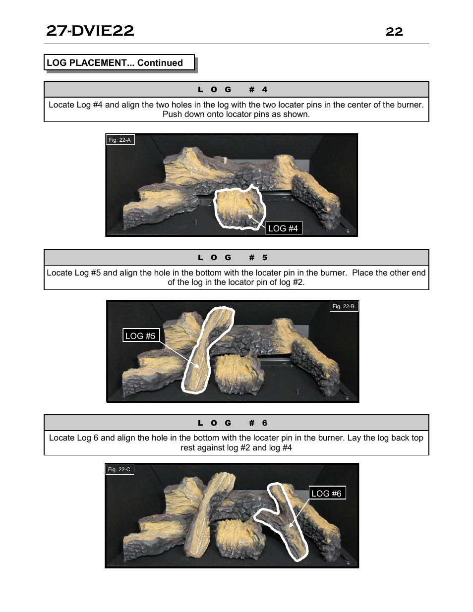 Dvie22 | Archgard 27-DVIE22N User Manual | Page 22 / 48