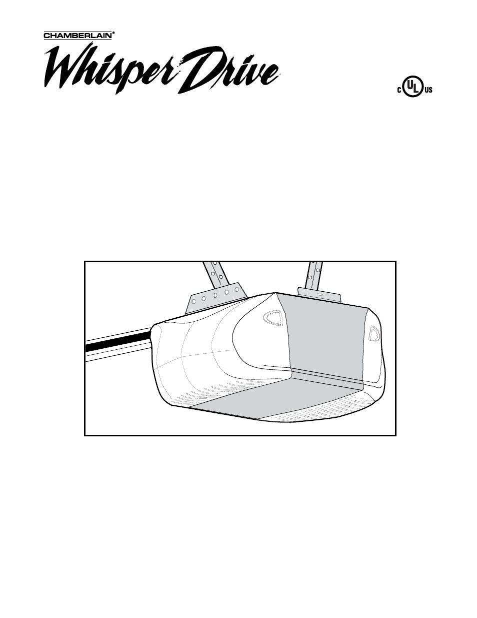 Chamberlain WHISPER DRIVE WD912K User Manual | 40 pages