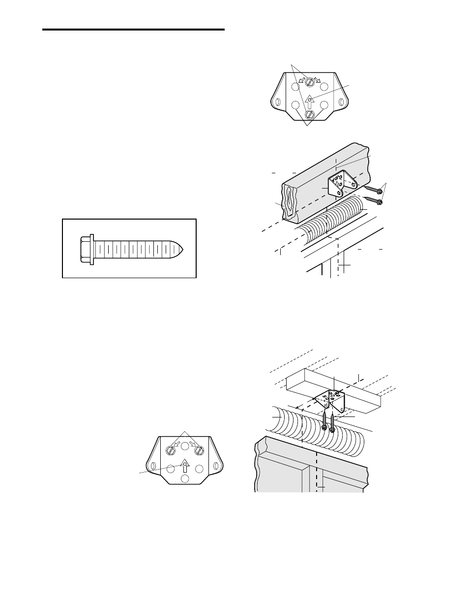 Install the header bracket, Installation step 2 | Chamberlain WHISPER DRIVE WD912K User Manual | Page 14 / 40