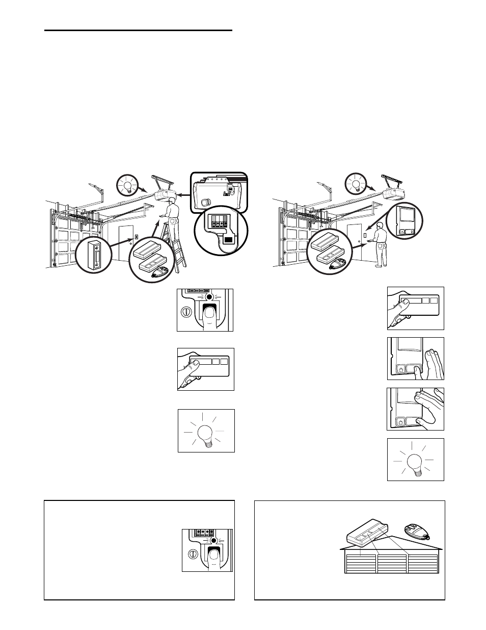 Programming, To add an additional hand-held remote control, Multi-function remotes | Chamberlain WHISPER DRIVE WD912K User Manual | Page 35 / 40
