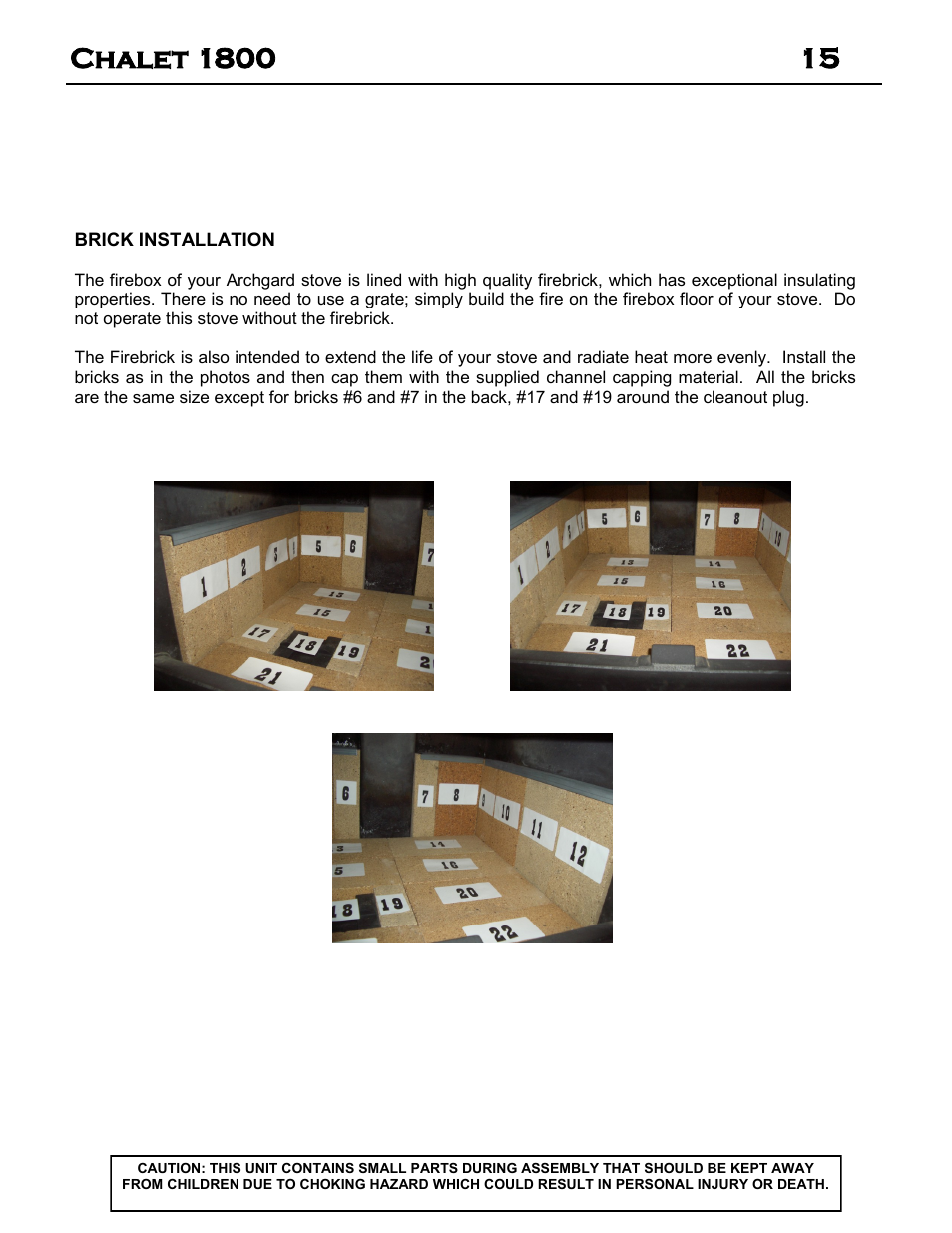 Archgard 10-1800P User Manual | Page 15 / 40