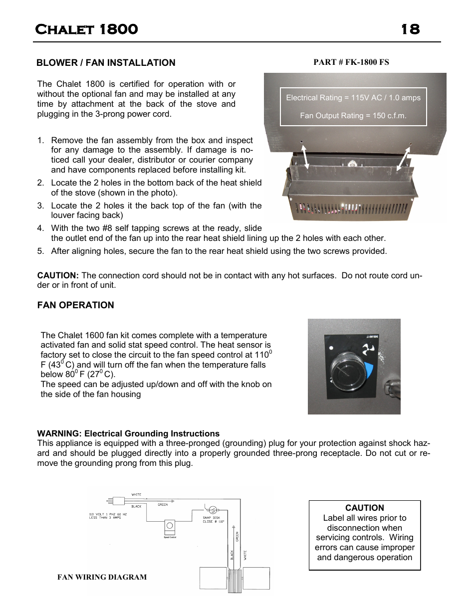 Archgard 10-1800P User Manual | Page 18 / 40