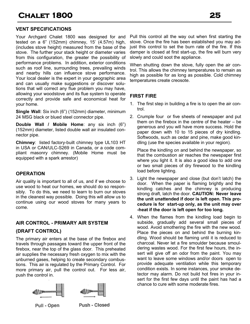 Archgard 10-1800P User Manual | Page 25 / 40