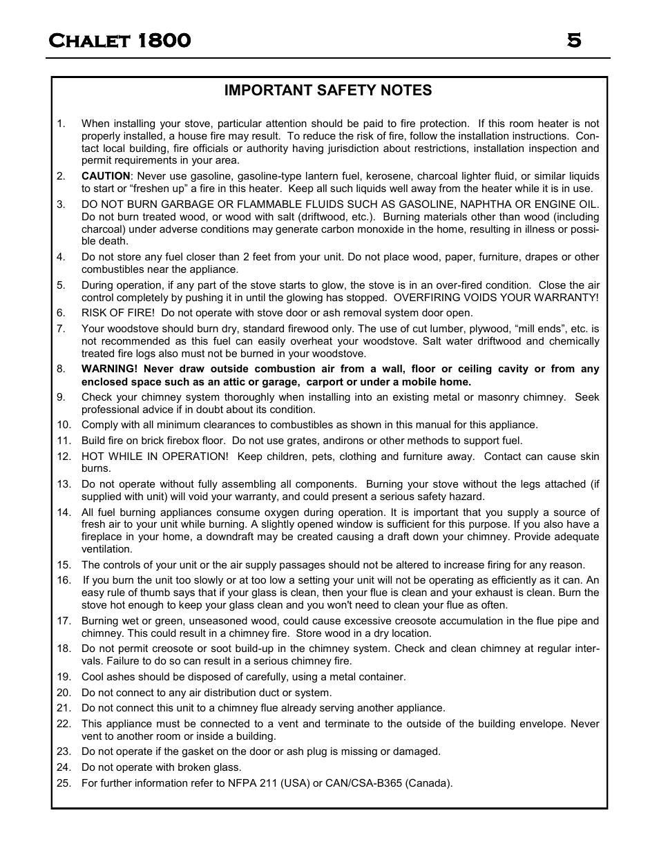 Archgard 10-1800P User Manual | Page 5 / 40