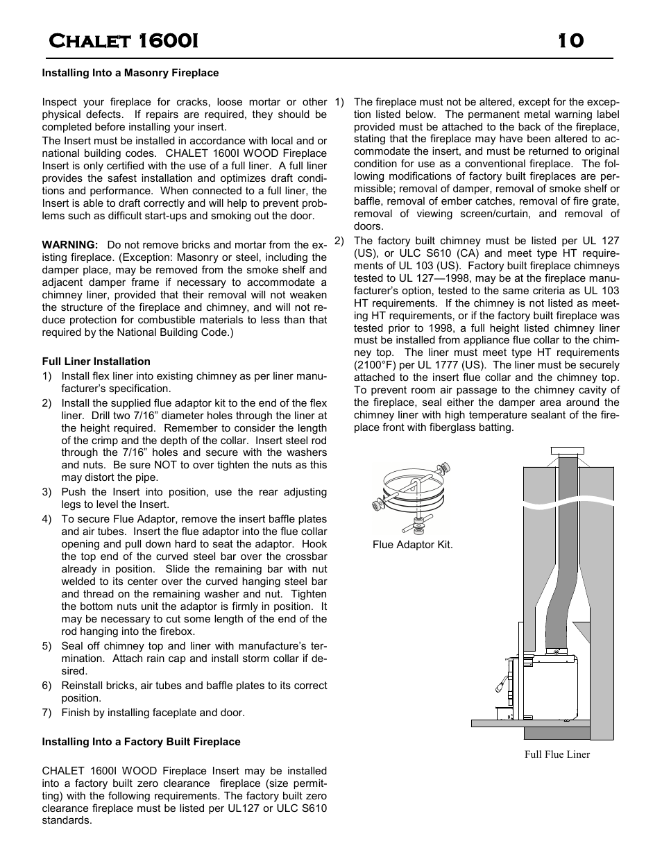 Archgard 60-1600I User Manual | Page 10 / 28