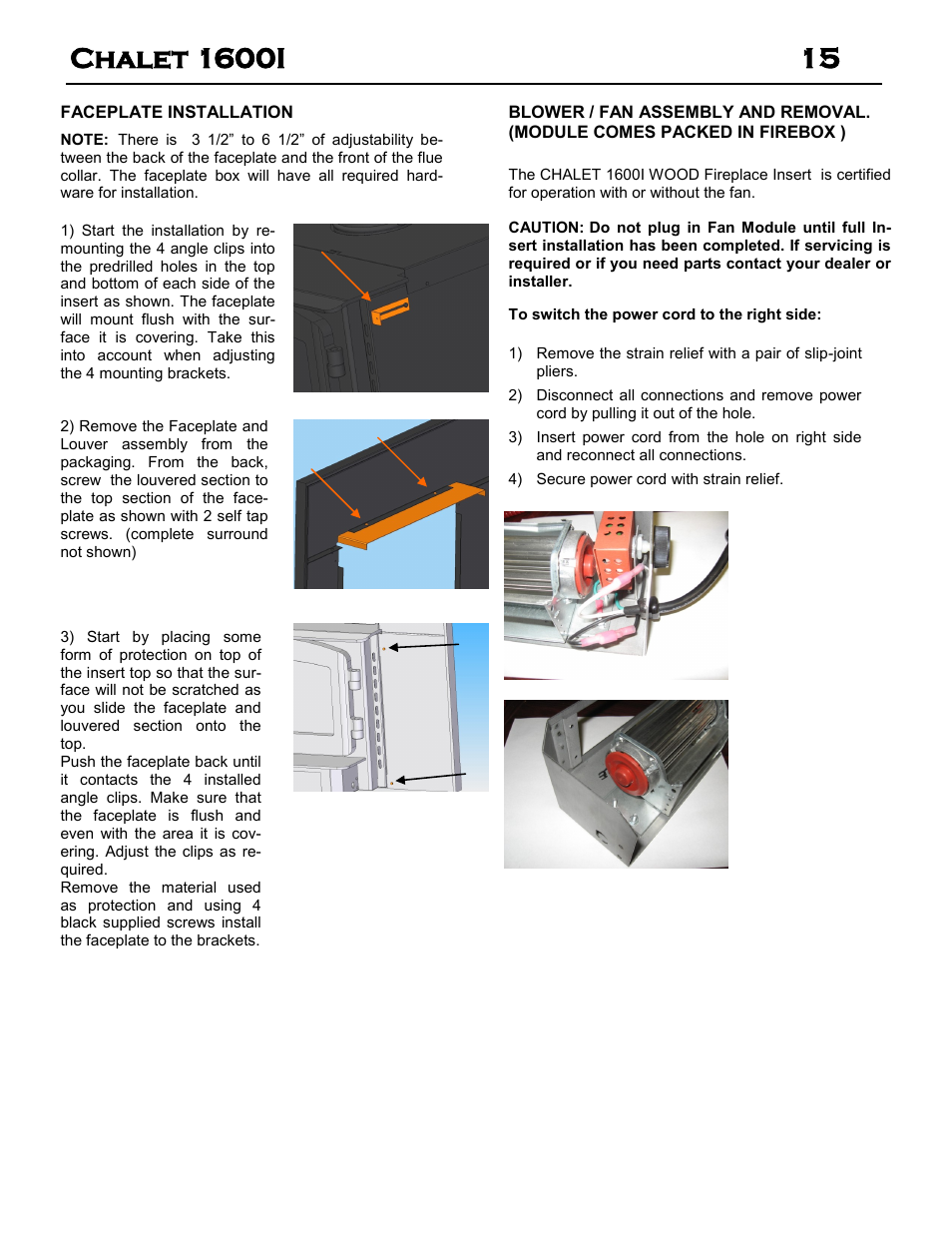Archgard 60-1600I User Manual | Page 15 / 28