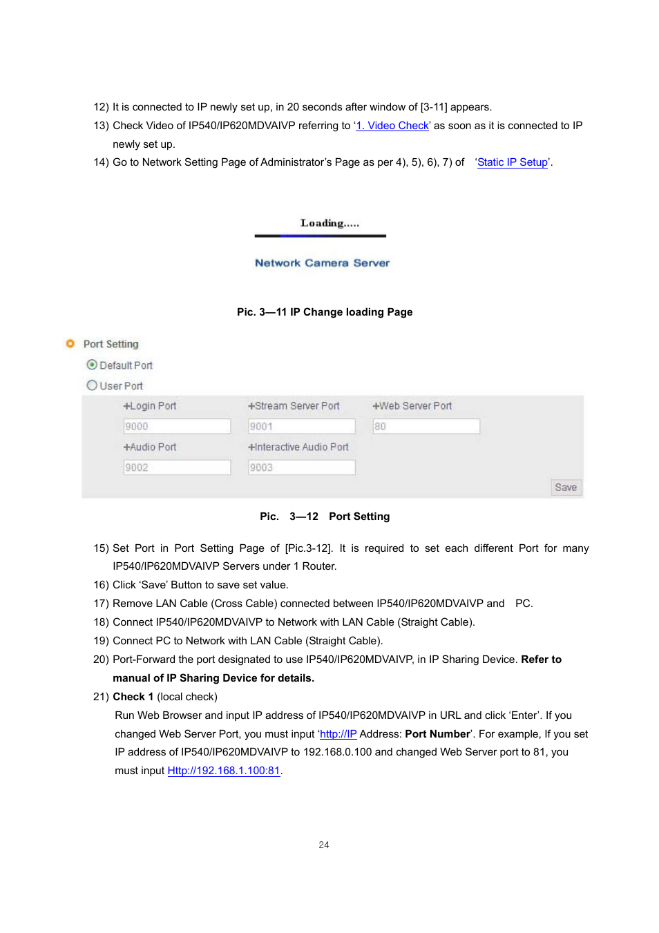 ARM Electronics IP540_620MDVANVP User Manual | Page 24 / 67