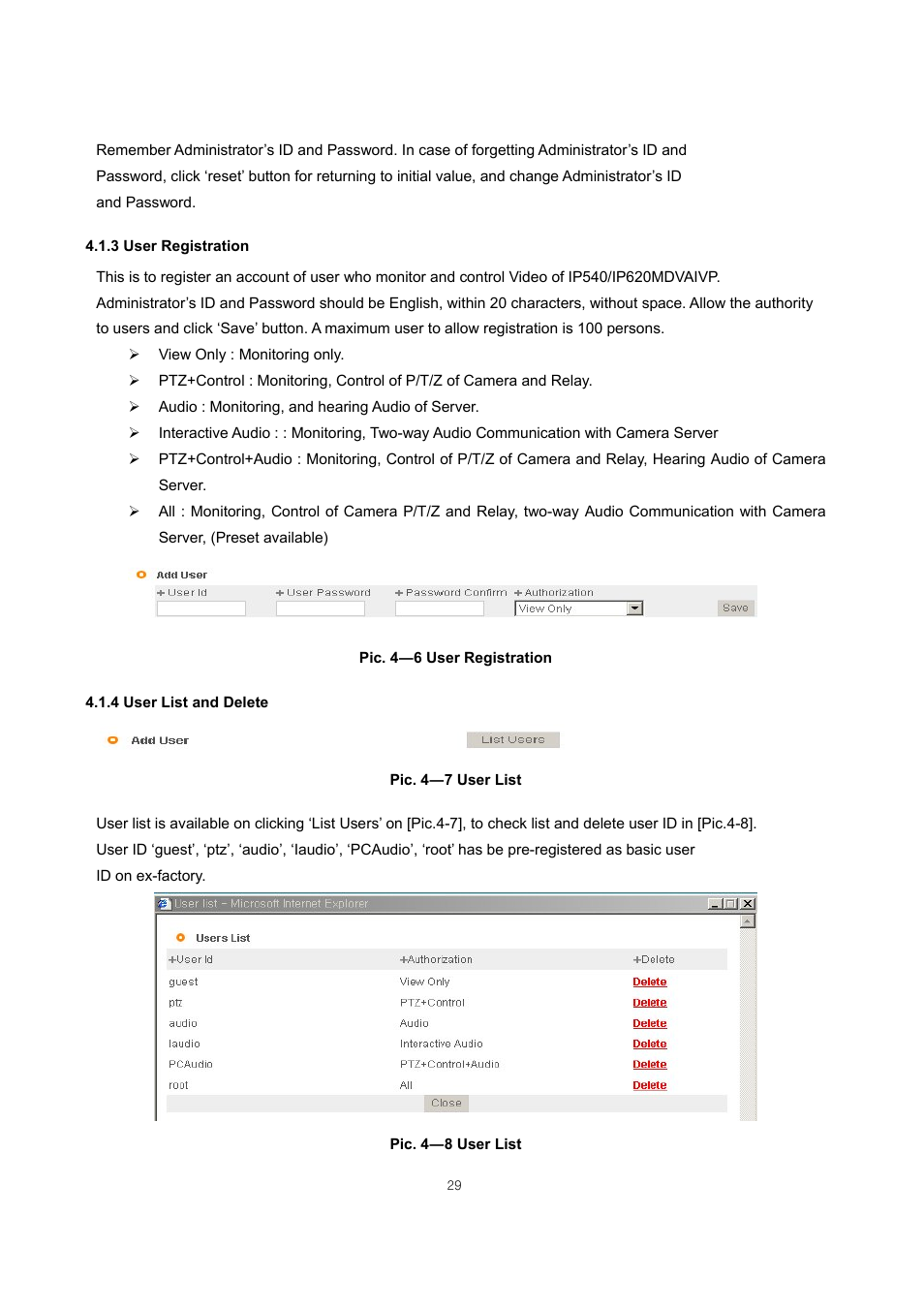 ARM Electronics IP540_620MDVANVP User Manual | Page 29 / 67