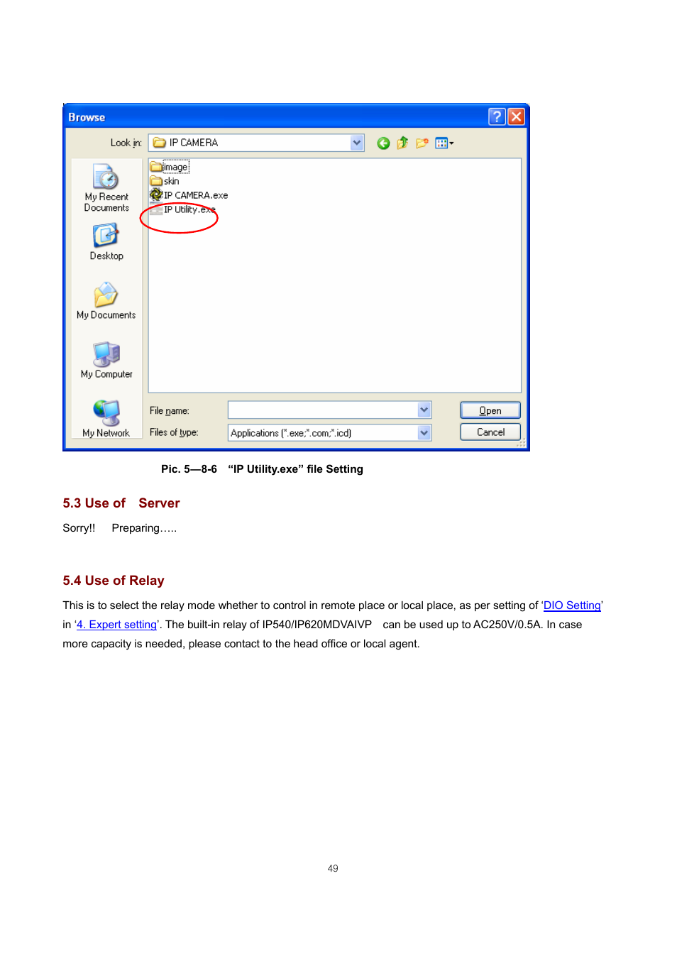 ARM Electronics IP540_620MDVANVP User Manual | Page 49 / 67